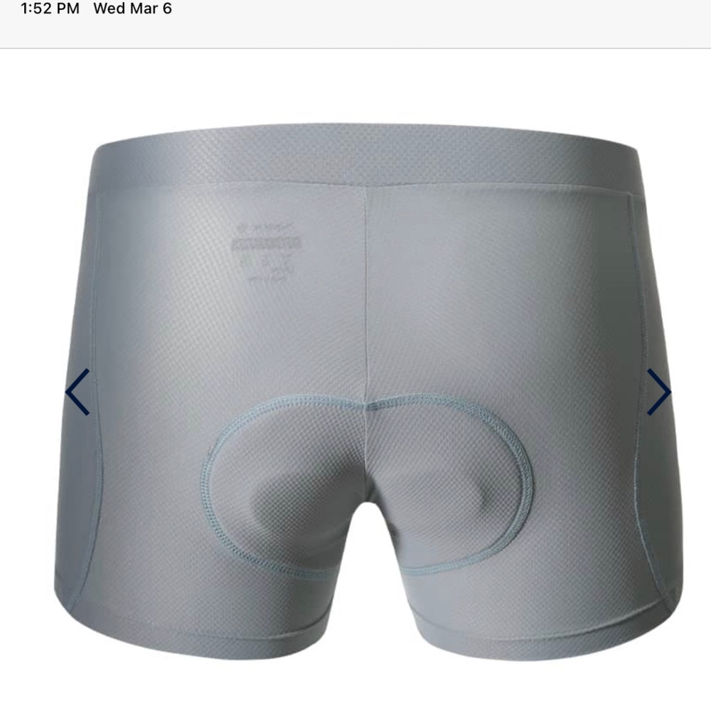 NWT Gray padded Santic New Week Women’s Underwear for biking